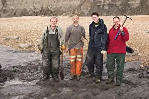 Palaeontologist: Excavating at Charmouth