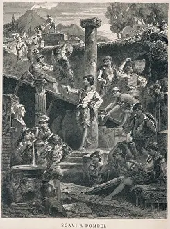 Artefacts: Excavation in Pompeii
