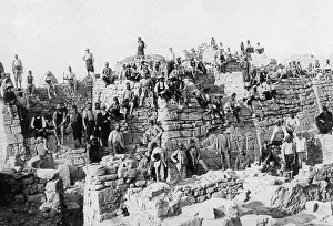 Conducted: Excavations in Troy, 1880s