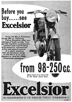 Talisman: Excelsior Talisman - Excelsior Motor Cycles 1954