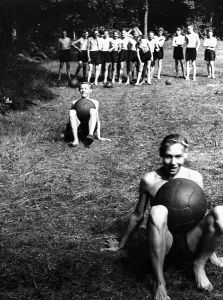Compete: Excercise in a military training camp, 16.09.1943