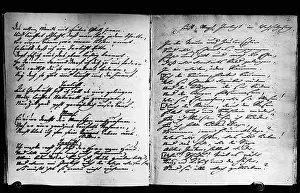 Posthumously: Excerpt from Goethe's manuscript to Faust II