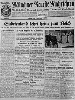Negotiation: Excerpt from a newspaper, 1938