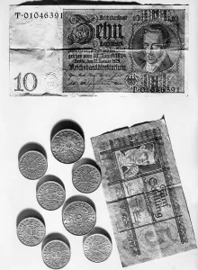 Reform: Exchange rate Schilling and Reichsmark, 1938