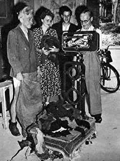Permits: Exchanging Clothes at a Second-hand Depot, Berlin, 1948