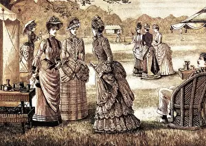 Women S: An exciting cricket match 1889