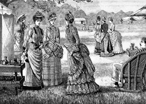 Exciting: An exciting cricket match 1889