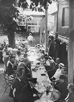 Ascension: Excursion traffic on Ascension Day, 1934