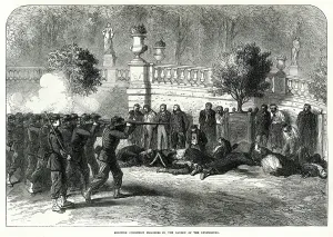 Sympathisers: Executing Communards in the Luxembourg Garden; Paris Commune