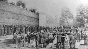 Commune: Execution of 62 hostages, 1871