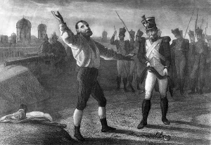 Hofer: Execution of Andreas Hofer in Mantua, 1810