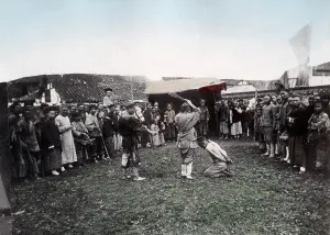 Beheading: Execution by beheading, China, c.1880's