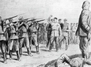 Execute: Execution of Bolsheviks during First World War