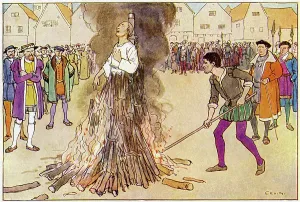 Burnt: The Execution by burning of Archbishop Cranmer