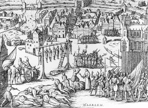 Hung: Execution of the citizens of Harlem, 1573