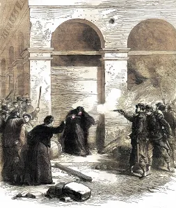 Merciless: Execution of a Communard; Paris Commune 1871