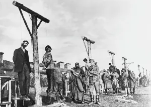 Czechs: Execution of Czechs 1917