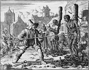 Mennonites: Execution of David van der Leyen and Levina ?