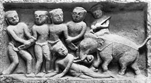 Executing: Execution, Death by Elephant, 12th Century