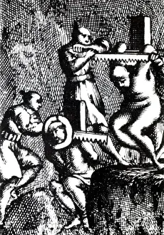 Persecution: Execution, Death by Sawing, 18th Century