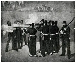 Miramon: Execution of Emperor Maximilian 1867