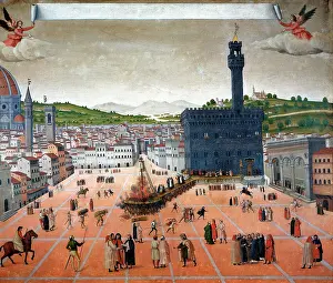 Savonarola: The execution of Girolamo Savonarola