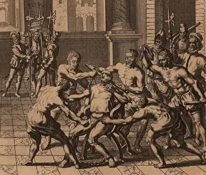 Harquebus: The execution of Incan Atahualpa on July 26