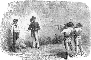 Brigand: Execution of Italian bandit