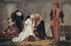 Blindfold: The Execution of Lady Jane Grey, by Paul Delaroche