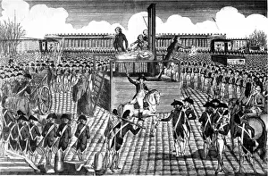 Execute: Execution of Marie-Antoinette of Austria