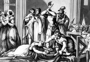 Beheading: Execution of Mary Stuart, 1587
