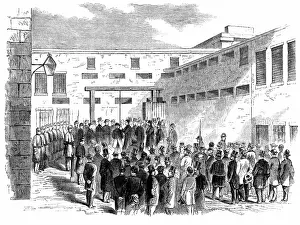 Executing: Execution of Nathaniel Gordon, American Slave Trader, 1862