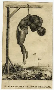 1817: Execution of a Negro in Surinam