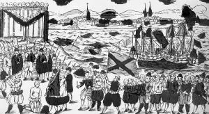 1401: Execution of the pirate Klaus Stoertebecker