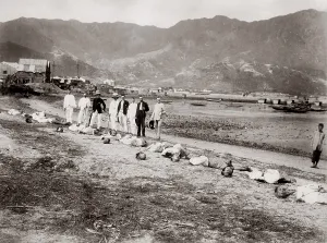 Beheading: Execution of Pirates, Kowloon, Hong Kong, 1891