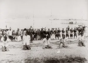Beheading: Execution of Pirates, Kowloon, Hong Kong, 1891