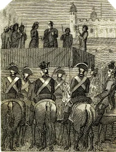 Lords: Execution of the Rebels Lords, on Tower Hill