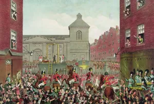 Emmet: Execution of Robert Emmet, in Thomas Street 20th September 1