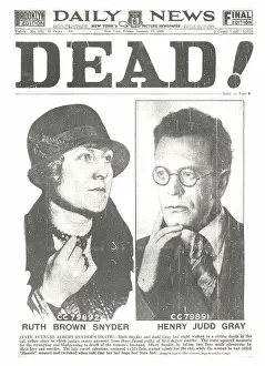 Snyder: Execution of Ruth Snyder and Judd Gray