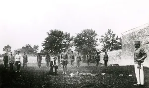Blindfold: Execution in Serbia, WW1