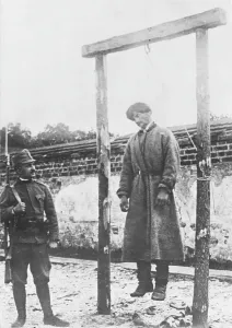 Gallows: Execution of a spy