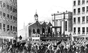 Gallows: Execution of William Burke, Irish Resurrectionist