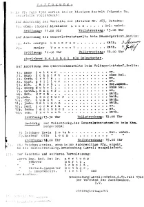 Pastor: Executions in Brandenburg-Goerden, 17/07/1944