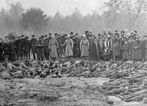 Corpses: Executions in Wesenberg, Estonia 1919