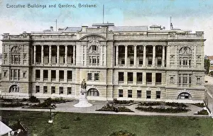 Pilasters: Executive Buildings and Gardens, Brisbane, Australia