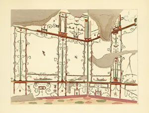 Interior Decoration: Exedra in the House of the Centenary, Pompeii