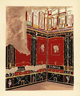 Interior Decoration: Exedra in the House of the Vetti, Pompeii