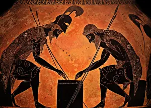 Amphora: Exekias's Vatican Amphora