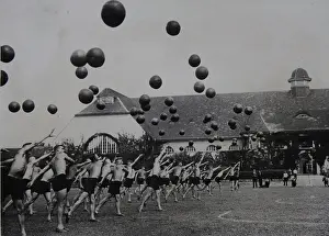 Wunsdorf: Exercises with the medicine ball in
