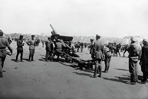 Ottomans: Exercises of the Turkish troops, 1916
